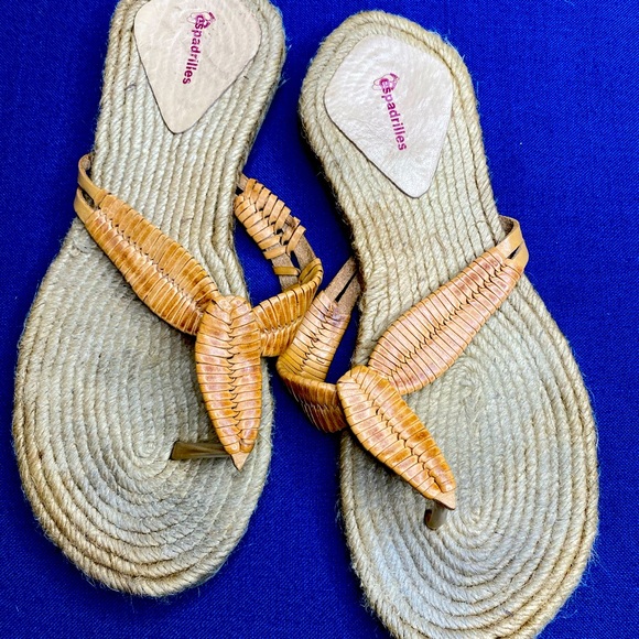 Espadrilles thong sandals - Picture 1 of 5
